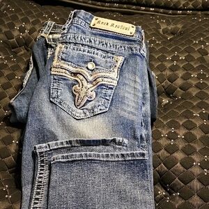 Rock Revival Blue Straight Leg Jeans